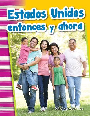 Book cover for Estados Unidos entonces y ahora