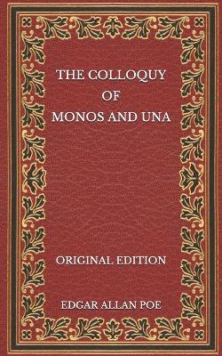 Book cover for The Colloquy of Monos and Una - Original Edition