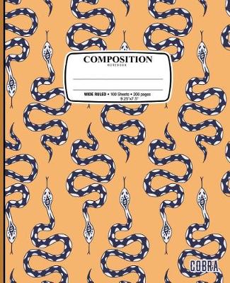 Book cover for Composition Notebook Cobra Snake