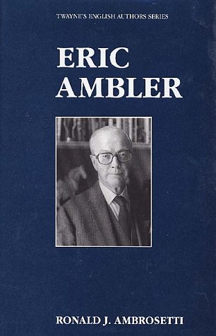 Book cover for Eric Ambler