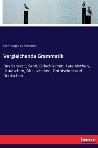 Cover of Vergleichende Grammatik