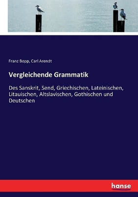 Book cover for Vergleichende Grammatik