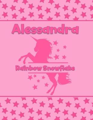 Book cover for Alessandra Rainbow Snowflake