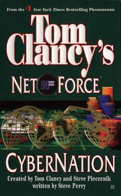 Book cover for Tom Clancy's Net Force: Cybernation