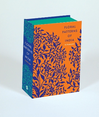 Book cover for Floral Patterns of India: 16 Notecards