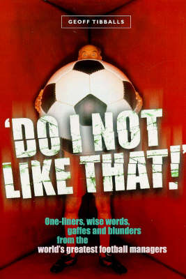 Book cover for Do I Not Like That