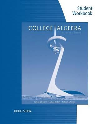 Book cover for Study Guide for Stewart/Redlin/Watson's College Algebra, 7th