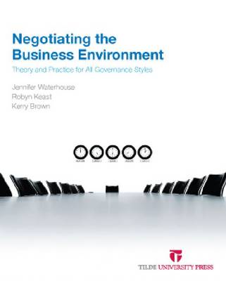Book cover for Negotiating the Business Environment