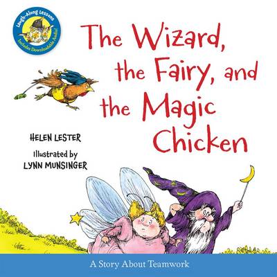 Book cover for Wizard, the Fairy, and the Magic Chicken: Laugh Along Lessons