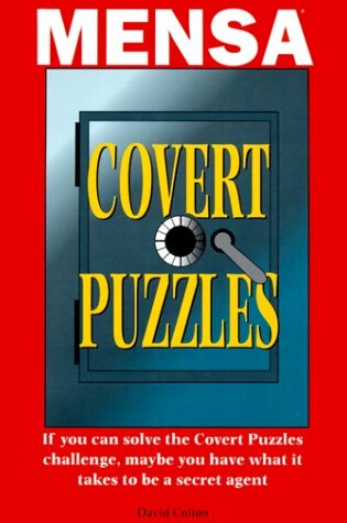 Cover of Mensa Covert Puzzles
