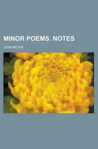 Cover of Minor Poems. Notes