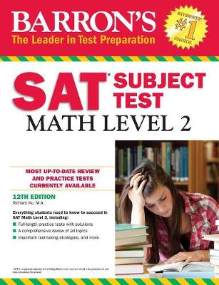 Book cover for Barron's SAT Subject Test: Math Level 2