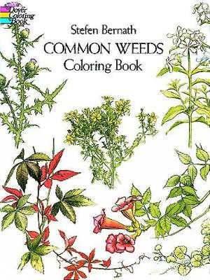 Cover of Common Weeds Coloring Book