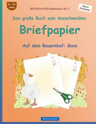 Book cover for BROCKHAUSEN Bastelbuch Band 2 - Das große Buch zum Ausschneiden