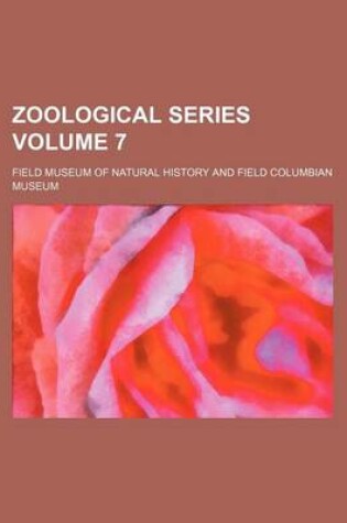 Cover of Zoological Series Volume 7