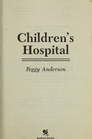 Cover of Children's Hospital