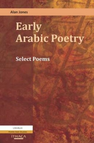 Cover of Early Arabic Poetry