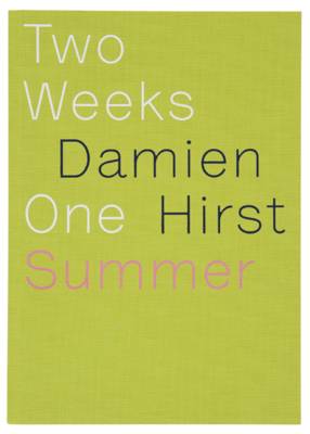 Book cover for Damien Hirst, Two Weeks One Summer