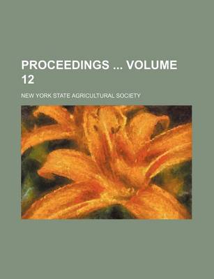 Book cover for Proceedings Volume 12