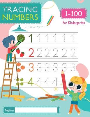 Book cover for Tracing Numbers 1-100 for Kindergarten