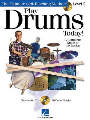 Book cover for Play Drums Today, Level 2