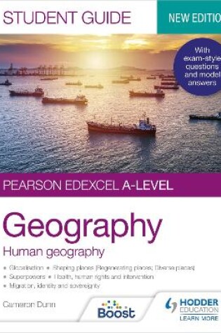 Cover of Pearson Edexcel A-level Geography Student Guide 2: Human Geography