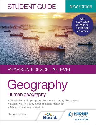 Book cover for Pearson Edexcel A-level Geography Student Guide 2: Human Geography