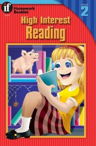 Cover of High-Interest Reading Homework Booklet, Grade 2