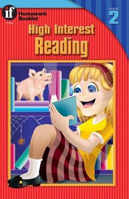 Book cover for High-Interest Reading Homework Booklet, Grade 2