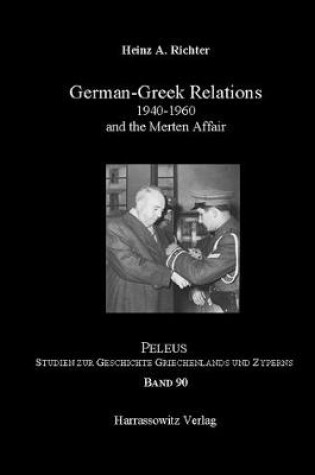 Cover of German-Greek Relation 1940-1960