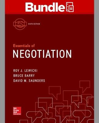 Book cover for Loose Leaf Essentials of Negotiation with Connect Access Card