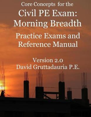 Book cover for Civil PE Exam Morning Breadth Practice Exams and Reference Manual