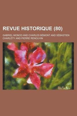 Cover of Revue Historique (80)