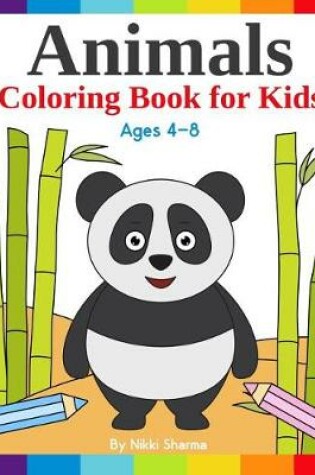 Cover of Animals Coloring Book for kids