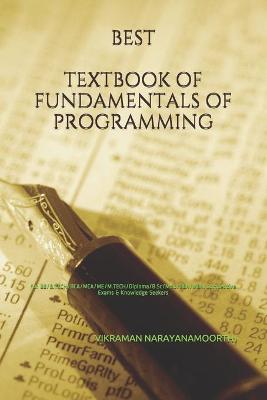 Book cover for Best Textbook of Fundamentals of Programming