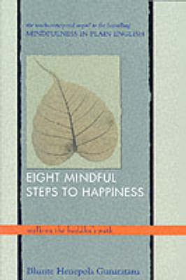 Book cover for Eight Mindful Steps to Happiness