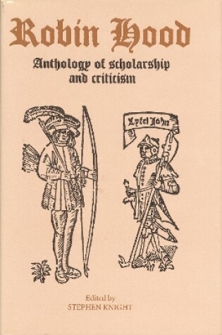 Cover of Robin Hood: An Anthology of Scholarship and Criticism