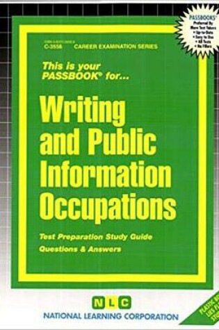 Cover of Writing and Public Information Occupations