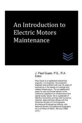 Cover of An Introduction to Electric Motors Maintenance