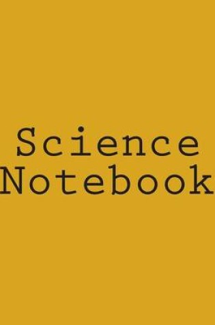 Cover of Science Notebook