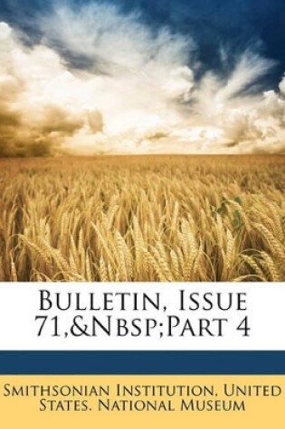 Cover of Bulletin, Issue 71, Part 4