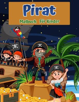 Book cover for Piraten-Malbuch fur Kinder