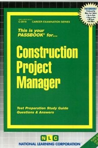 Cover of Construction Project Manager