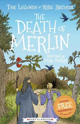 Book cover for The Death of Merlin (Easy Classics)