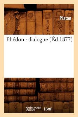 Book cover for Phedon: Dialogue (Ed.1877)