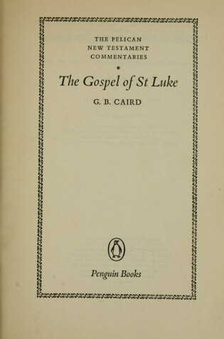 Cover of The Gospel of St.Luke