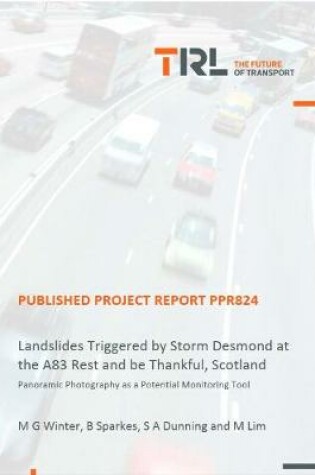 Cover of Landslides Triggered by Storm Desmond at the A83 Rest and be Thankful, Scotland