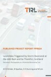 Book cover for Landslides Triggered by Storm Desmond at the A83 Rest and be Thankful, Scotland