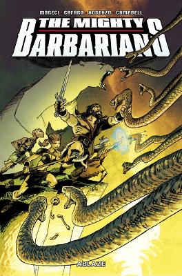 Book cover for The Mighty Barbarians