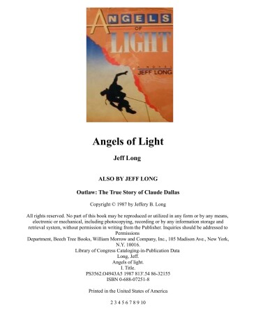 Book cover for Angels of Light